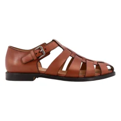 Heren Church's Leren Sandalen met Enkelbandje