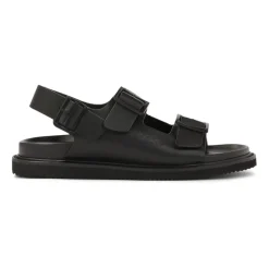 Heren Kazar Leren sandalen met metalen gesp