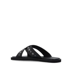 Heren Jimmy Choo Leren sandalen met metalen sterdetail