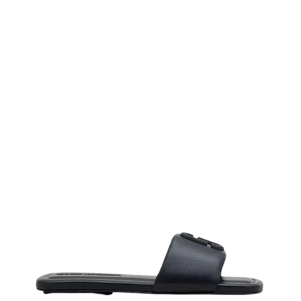 DAMES Marc Jacobs Leren sandalen met metalen details