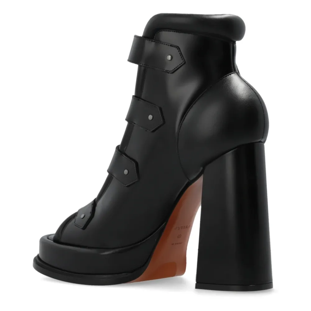 DAMES Alexander McQueen Sandalen^Leren schoenen