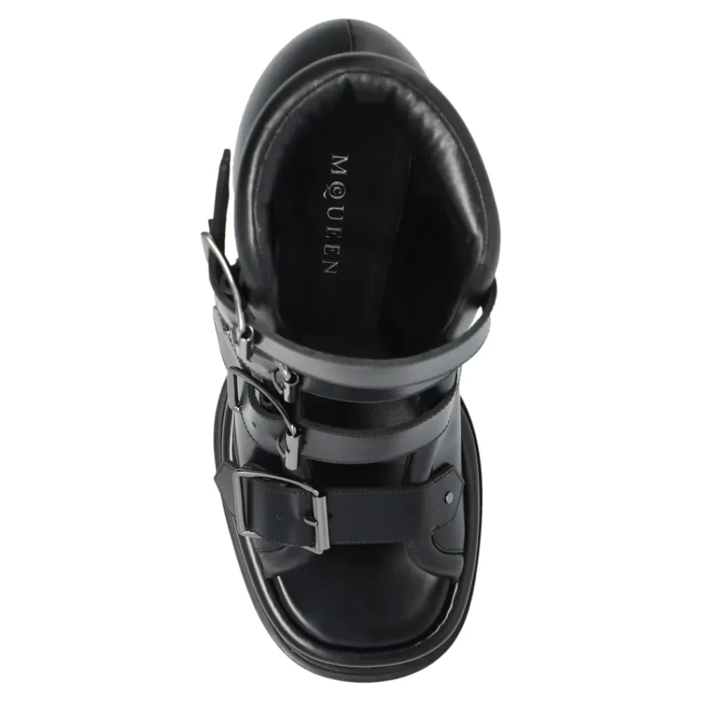 DAMES Alexander McQueen Sandalen^Leren schoenen