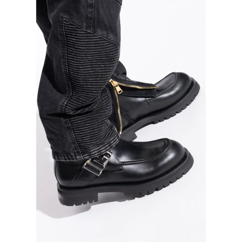Heren Balmain Laarzen^Leren schoenen