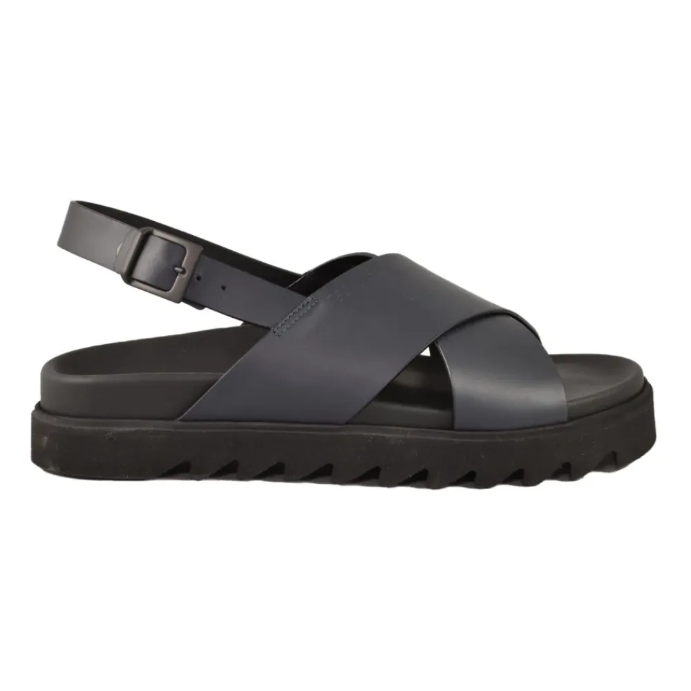 Heren Testoni Sandalen^Leren schoenen met rubberen zool