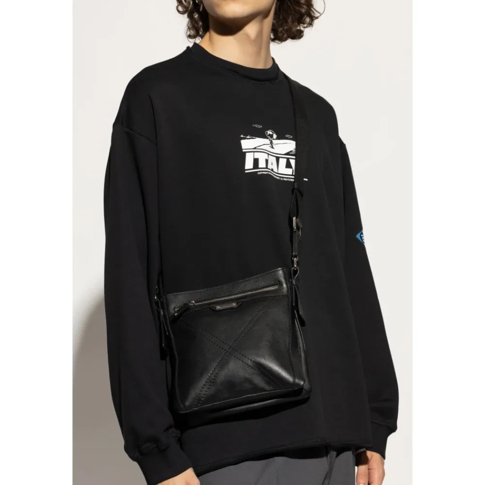 Heren Iceberg Tassen^Leren schoudertas