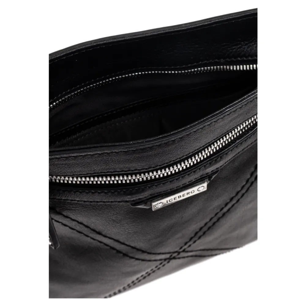 Heren Iceberg Tassen^Leren schoudertas