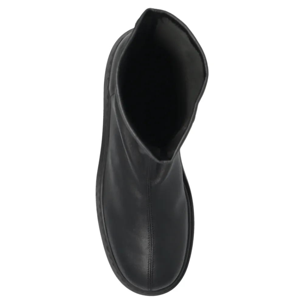 DAMES Vic Matié Leren sleehak enkellaarzen