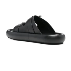 Heren Alexander McQueen Slippers^Leren slipper