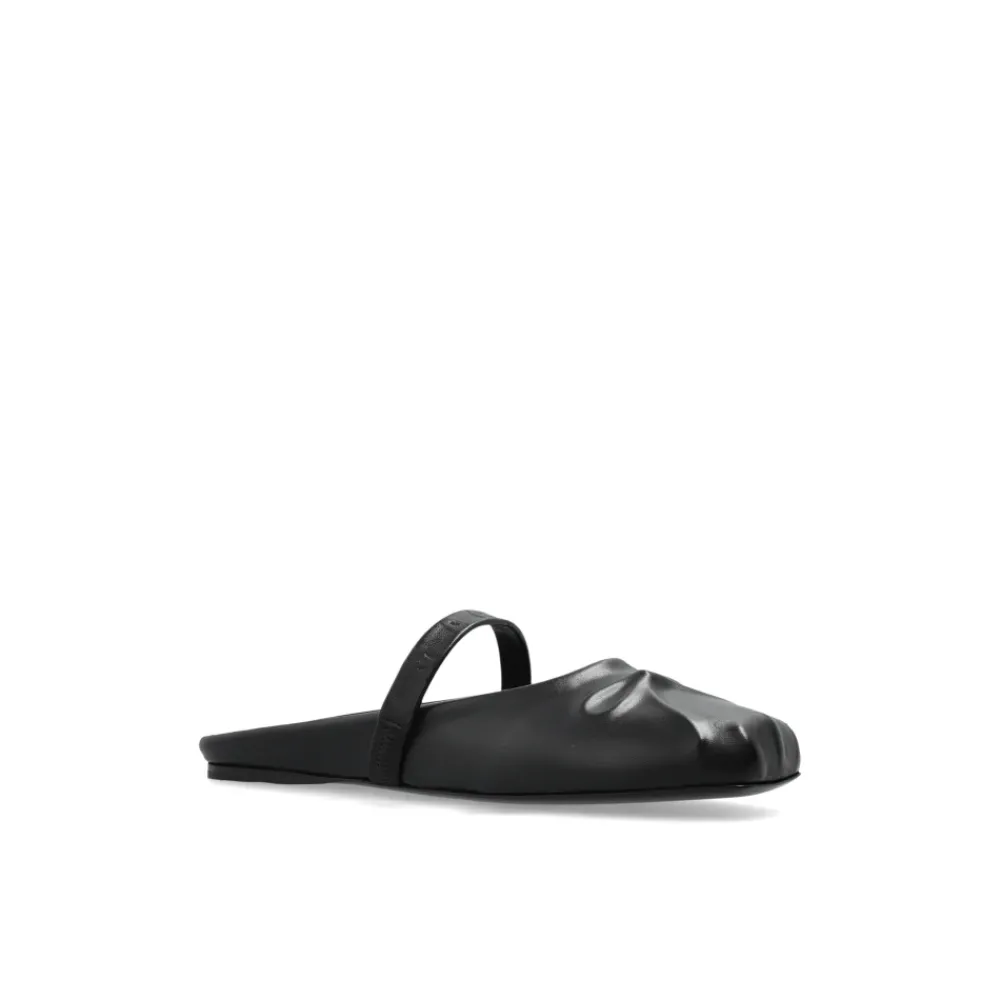 DAMES Marni Loafers^Leren Slippers