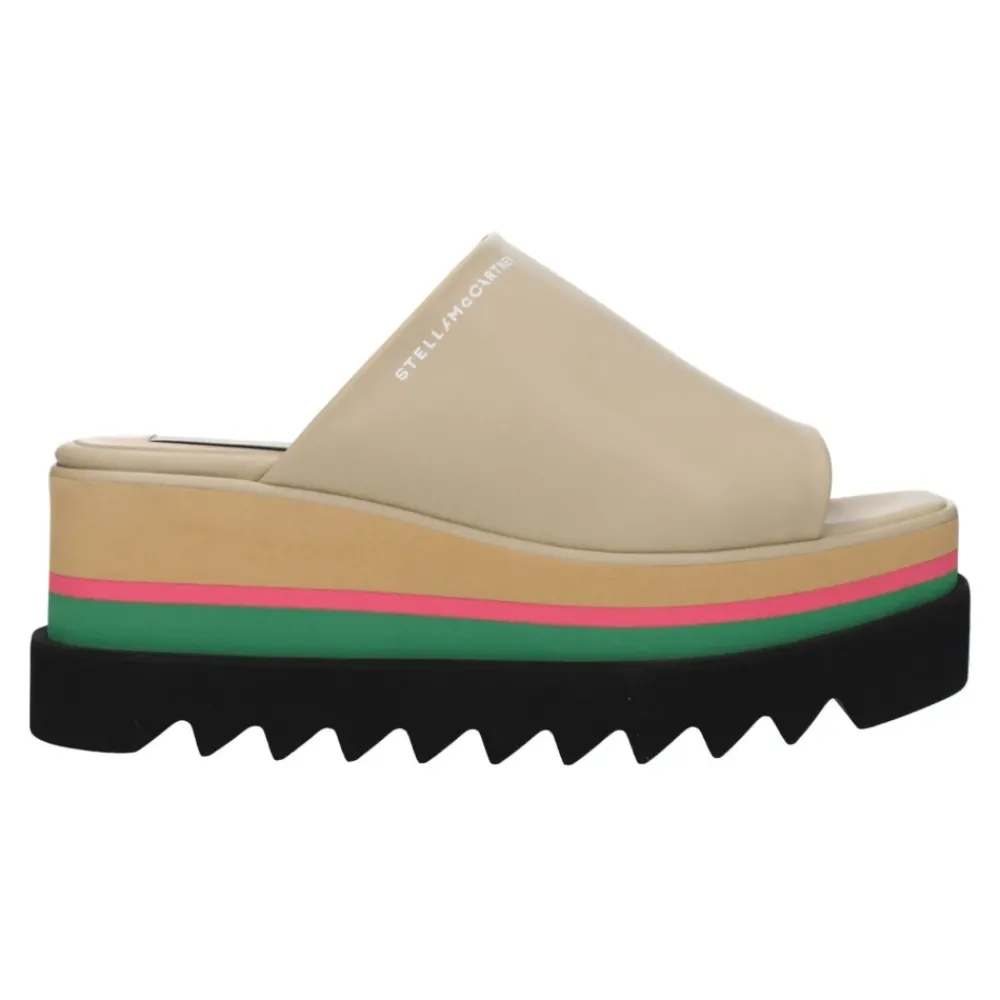 DAMES Stella McCartney Leren Slippers