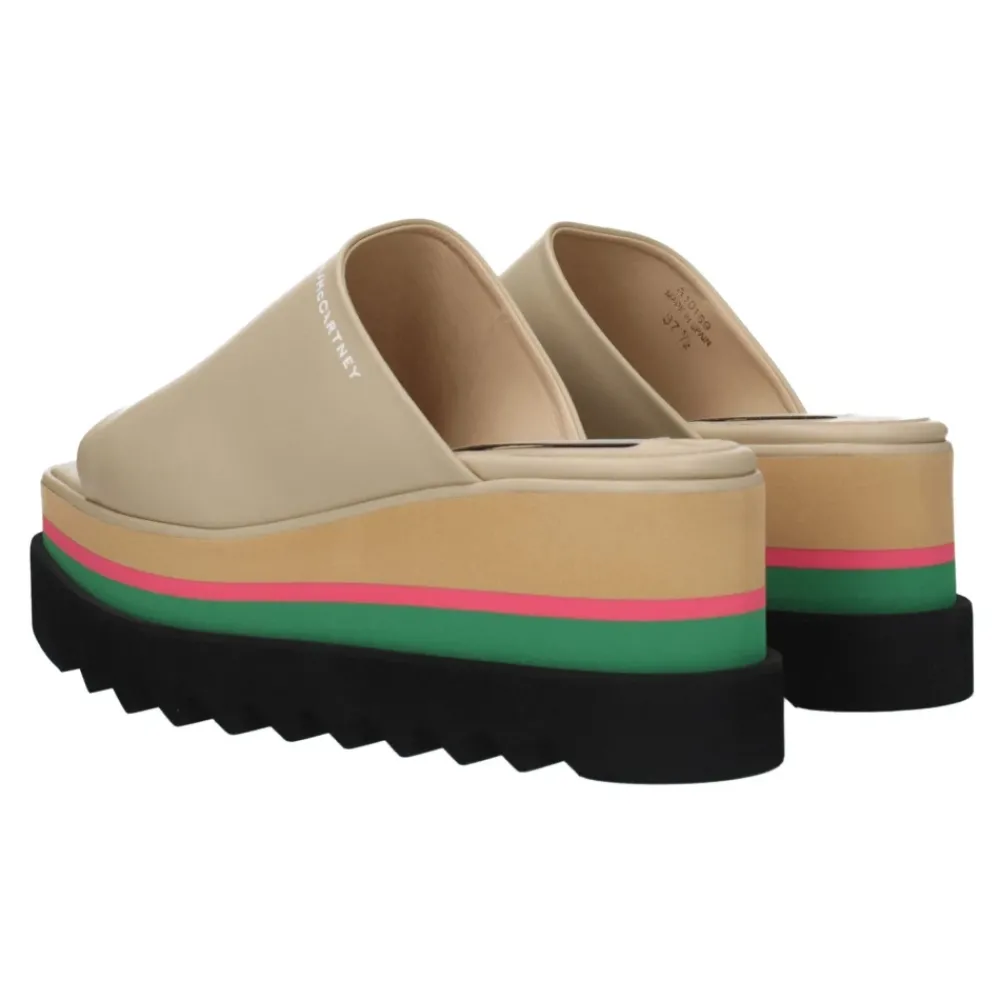 DAMES Stella McCartney Leren Slippers