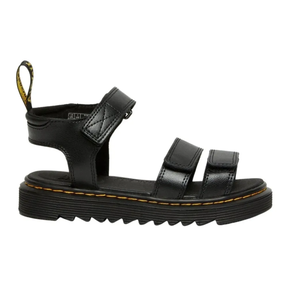 Dr. Martens Sandalen^Leren T Lamper Sandalen