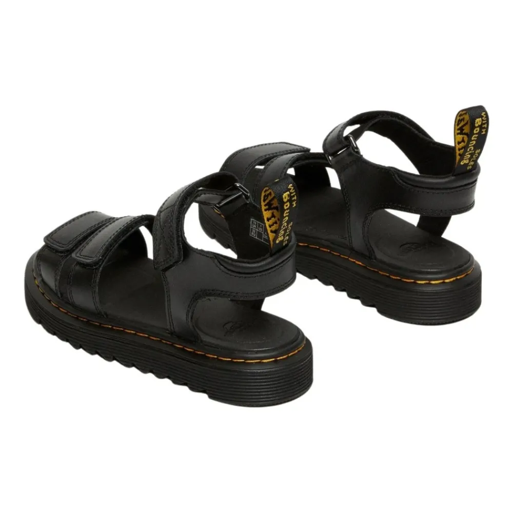 Dr. Martens Sandalen^Leren T Lamper Sandalen