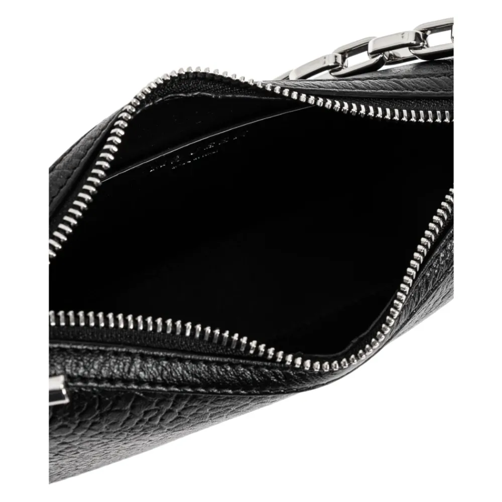 DAMES Alexander McQueen Leren tas T-Bar Mini