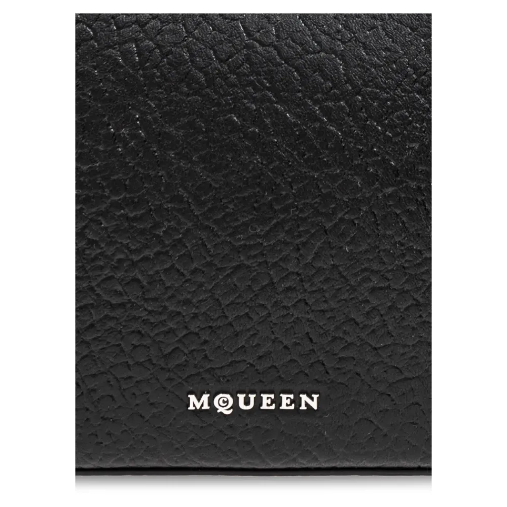 DAMES Alexander McQueen Leren tas T-Bar Mini