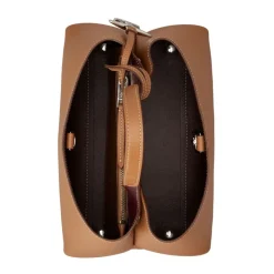 DAMES Tod's Leren tote tas met logo hanger