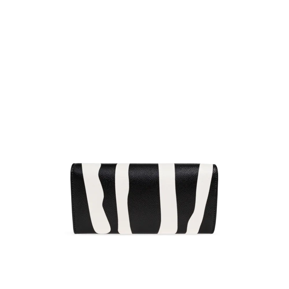 DAMES Ferragamo Portefeuilles^Leren Wallet on a Chain