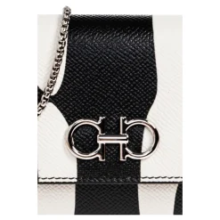 DAMES Ferragamo Portefeuilles^Leren Wallet on a Chain