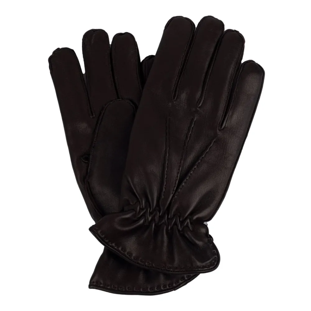 Heren Orciani Leren Wollen Kasjmier Handschoenen