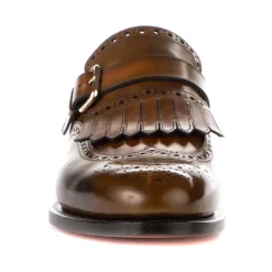 Heren Santoni Instappers & Slip Ons|Nette Schoenen^Leren Zakelijke Schoenen met Franjes