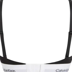 Calvin Klein Licht gevoerde bralette top met open rug