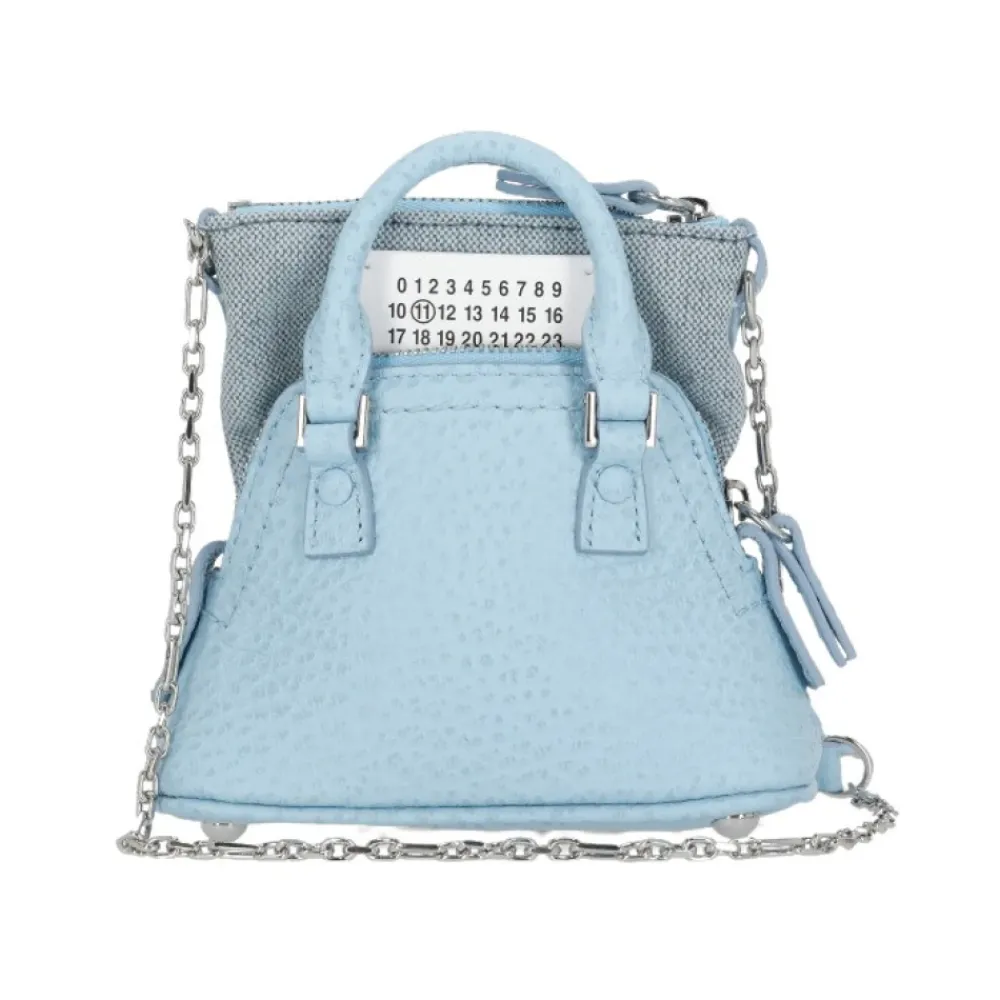 DAMES Maison Margiela Heuptassen^Lichte Crossbodytas van Pebbled Leer