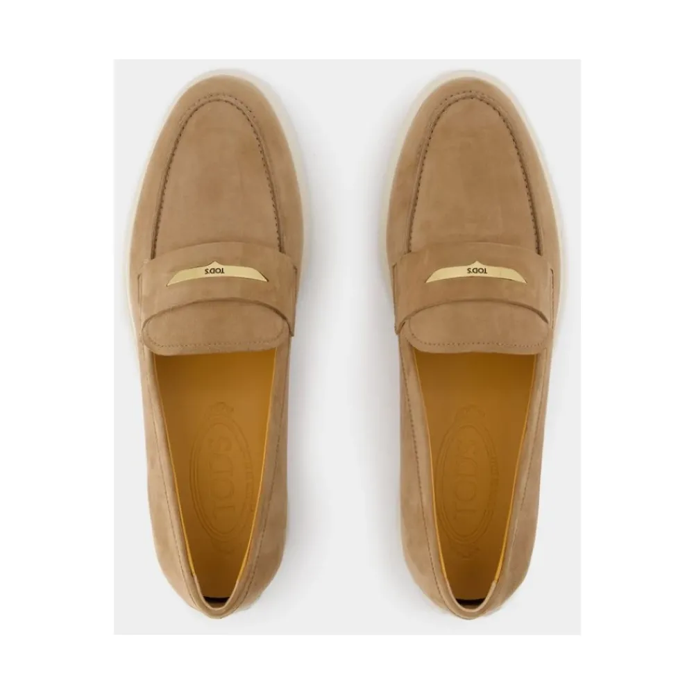 DAMES Tod's Loafers^Lichte Rubber Instapper -
