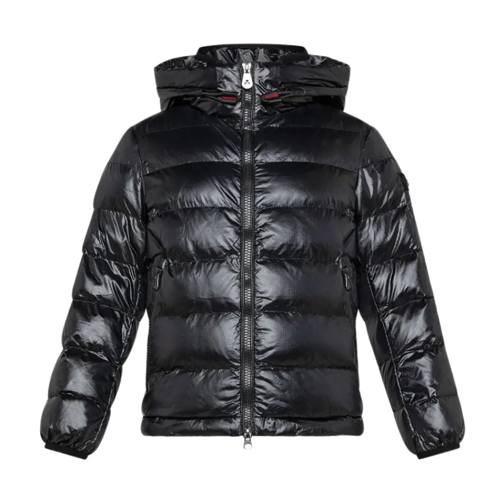 Peuterey Jassen^Lichtgewicht donsjack met afneembare capuchon