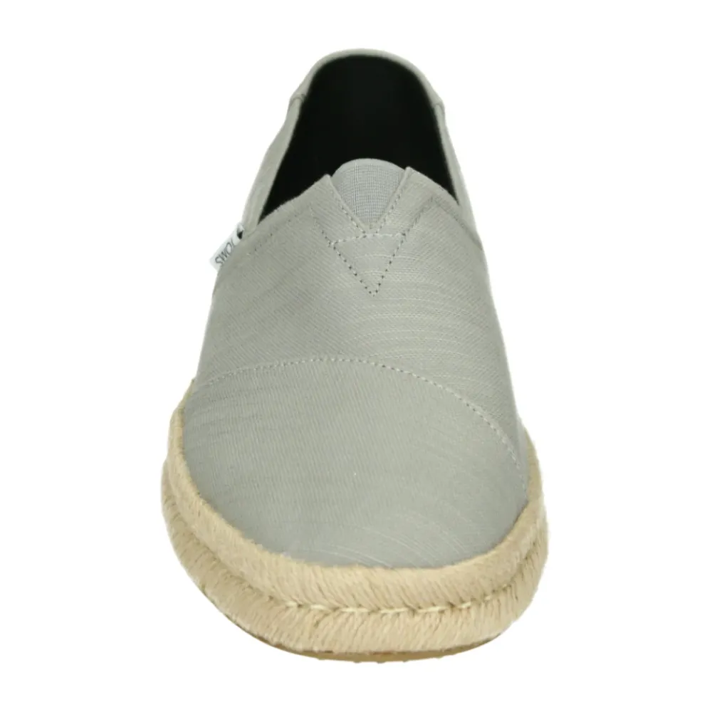 Heren TOMS Espadrilles^Lichtgrijze Instappers
