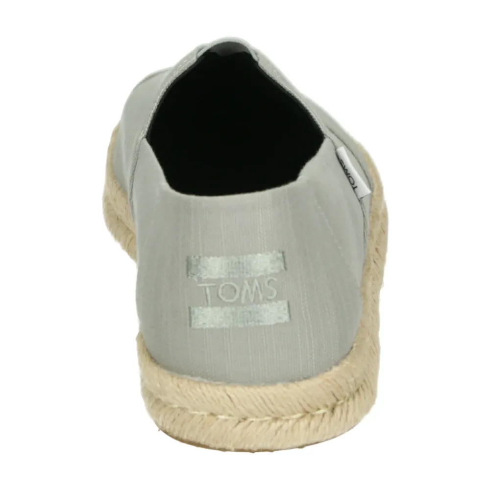 Heren TOMS Espadrilles^Lichtgrijze Instappers