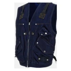 Heren Stone Island Jassen^Light Denim Vest