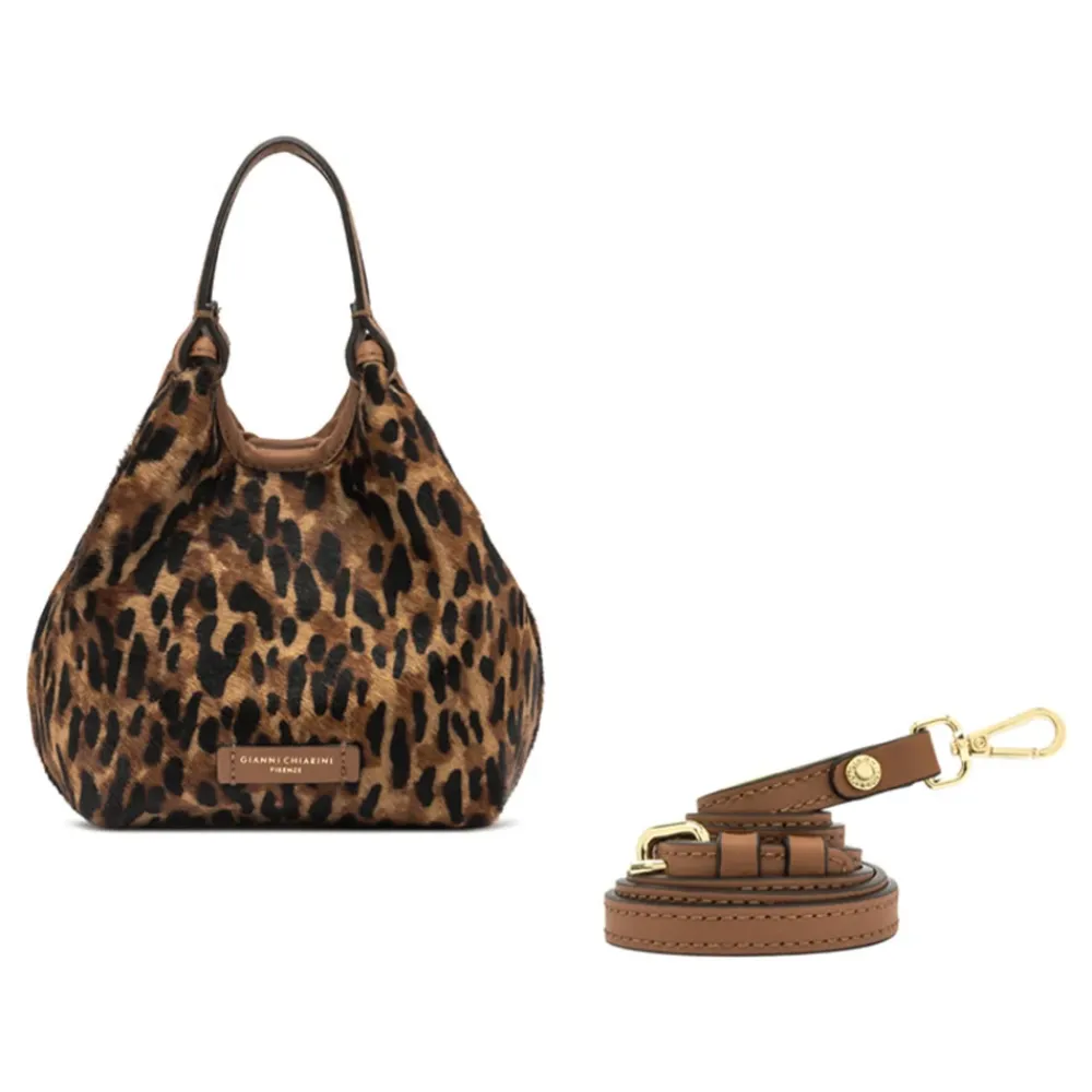 DAMES Gianni Chiarini Lince Leren Crossbody Tas DUA