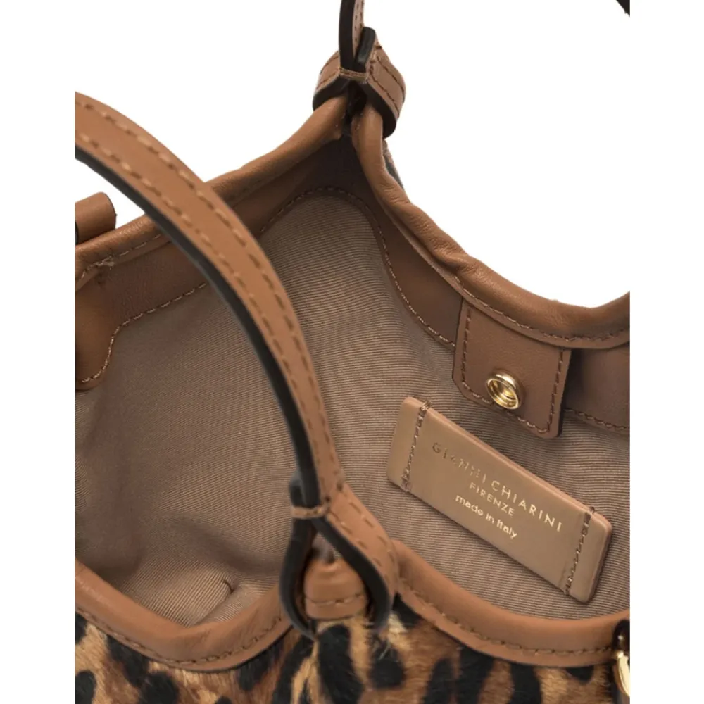 DAMES Gianni Chiarini Lince Leren Crossbody Tas DUA