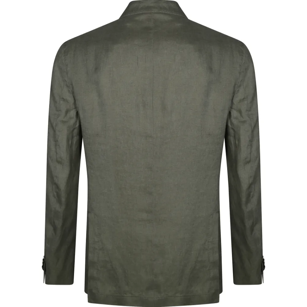 Heren Manuel Ritz Kostuums^Linnen Jurk met 1 Plooi