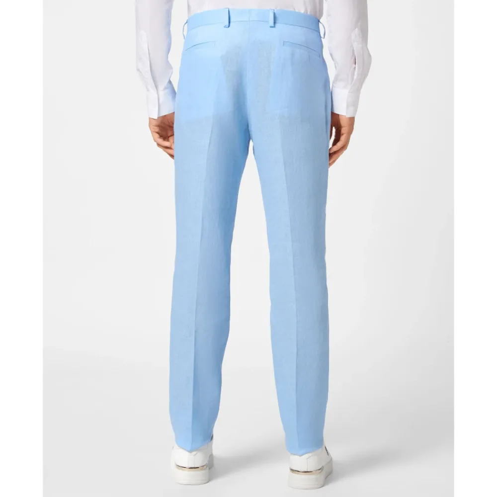 Heren Philipp Plein Broeken^Linnen Lange Broek