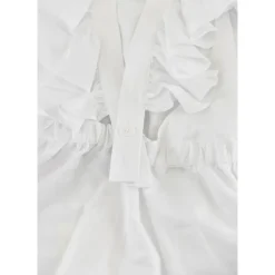 Twinset Jumpsuits^Linnenmix Jumpsuit met Bretels