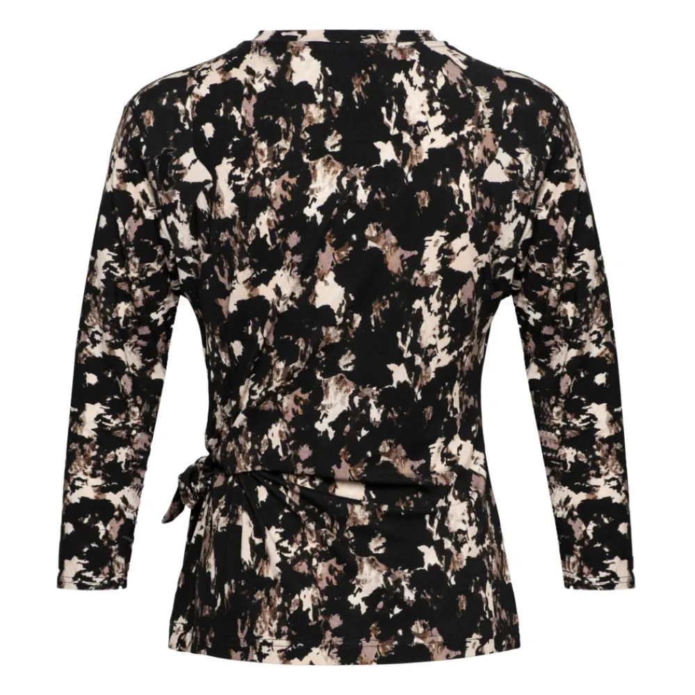 DAMES &Co Woman Shirts^LIZZY ROCK E-Chocolate multi