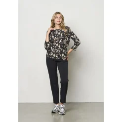 DAMES &Co Woman Shirts^LIZZY ROCK E-Chocolate multi