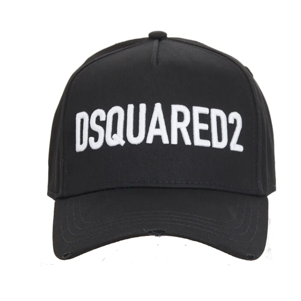 Heren Dsquared2 Petten^Logo Baseball Cap