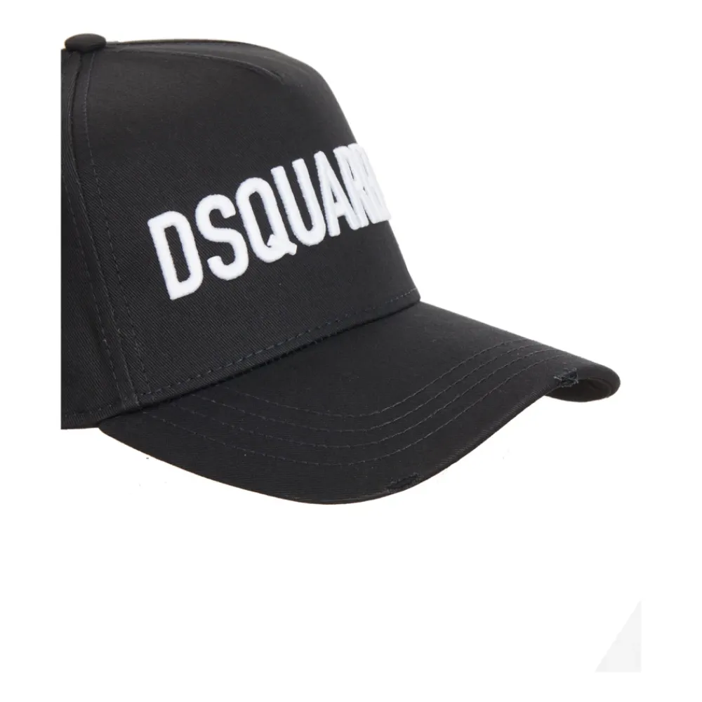 Heren Dsquared2 Petten^Logo Baseball Cap