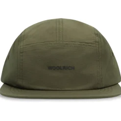 Heren Woolrich Petten^Logo Baseball Cap