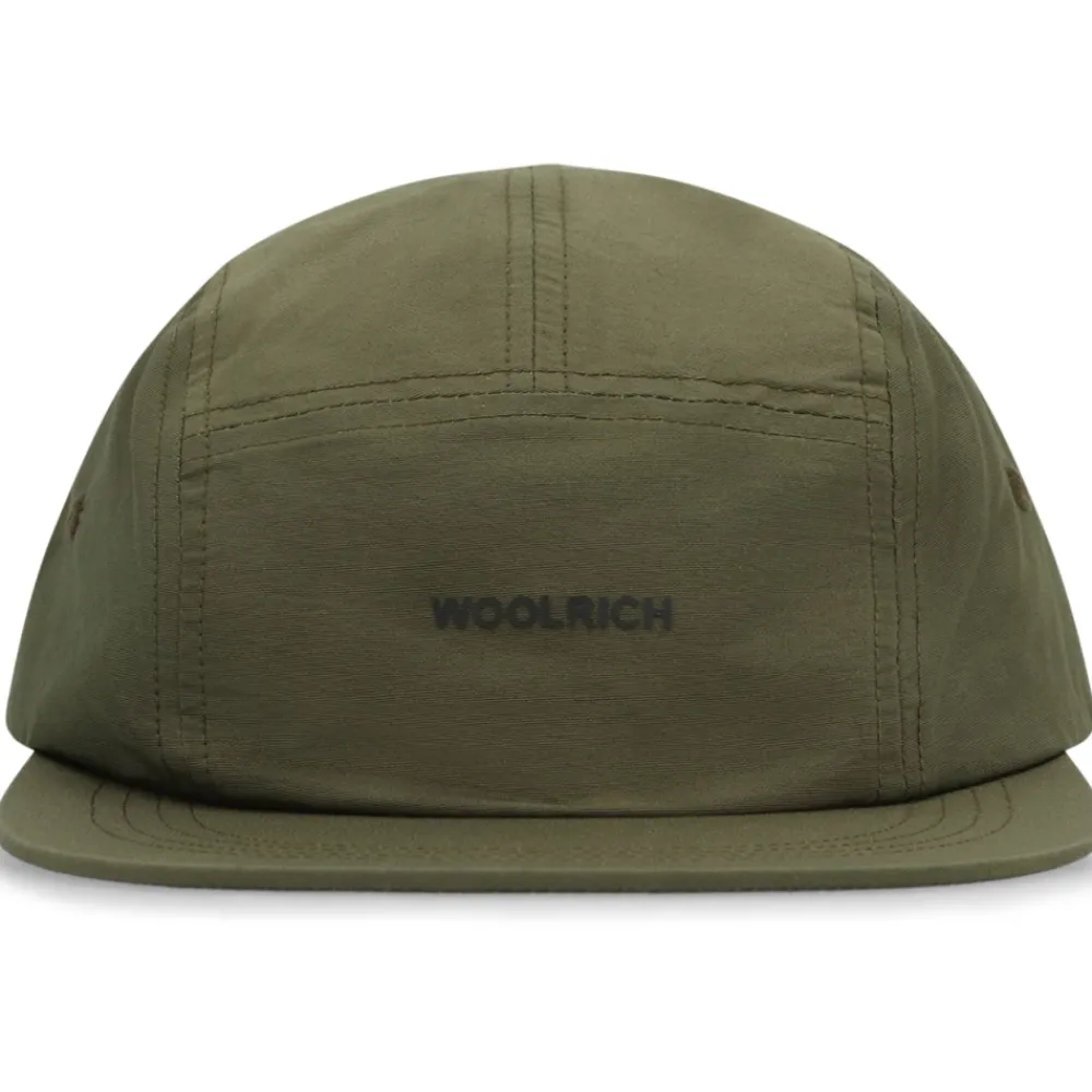 Heren Woolrich Petten^Logo Baseball Cap