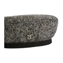 Dolce & Gabbana Mutsen En Petten^Logo Beret