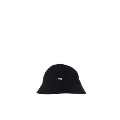Heren Y-3 Logo Bucket Hat