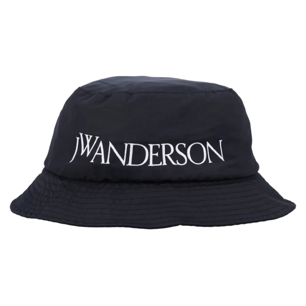 DAMES JW Anderson Hoeden^Logo Bucket Hat