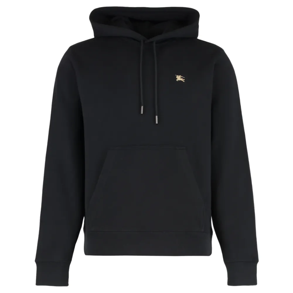 Heren Burberry Logo Cotton Hoodie