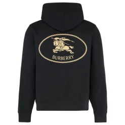 Heren Burberry Logo Cotton Hoodie