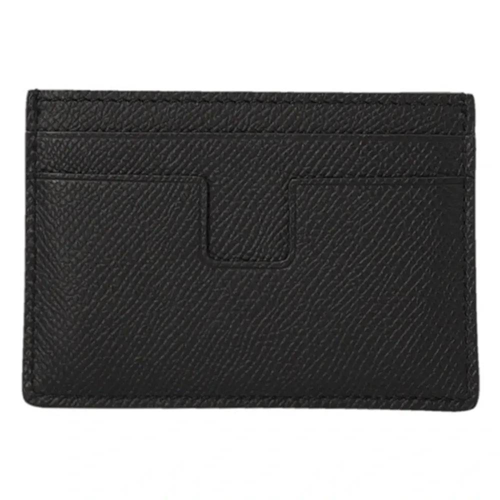 Heren Tom Ford Logo Detail Leren Kaarthouder