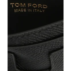 Heren Tom Ford Logo Detail Leren Kaarthouder