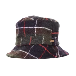 DAMES Barbour Hoeden^Logo Front Wolmix Hoed